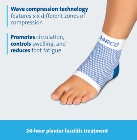 DCS Plantar Fasciitis Sleeve Large-Wm 11+/ Men 10-13 Orig
