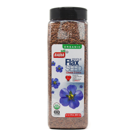 BADIA ORGANIC FLAX SEED WHOLE