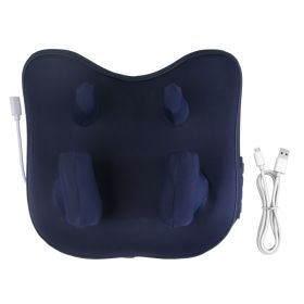 1 Set Cordless Neck Shoulder Massager With Soothing Heating 3 Intensity Levels 2 Heating Levels Electric 4D Shiatsu Deep Kneading Pillow For Back Trap