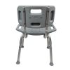 Bathroom Perfect Shower Chair with Back by Blue Jay Cs/4