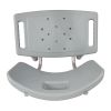 Bathroom Perfect Shower Chair with Back by Blue Jay Cs/4