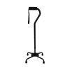 Quad Cane, Large Base, Black by Blue Jay Brand