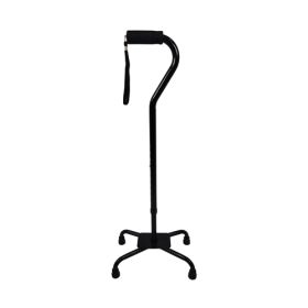 Quad Cane, Large Base, Black by Blue Jay Brand