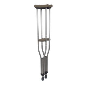 WALK WITH ME Aluminum Adj Crutches - Adult, Cs/8pr