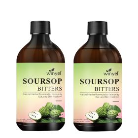 Soursop Liquid Contains Black Seeds, Moringa, And Turmeric, And Is Beneficial For Digestion And Gut Health, As Well As Providing Antioxidants, Skin He (Option: 2 PCS)
