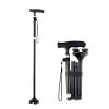 Multifunctional Non-Slip Folding Elderly Crutches for Walking